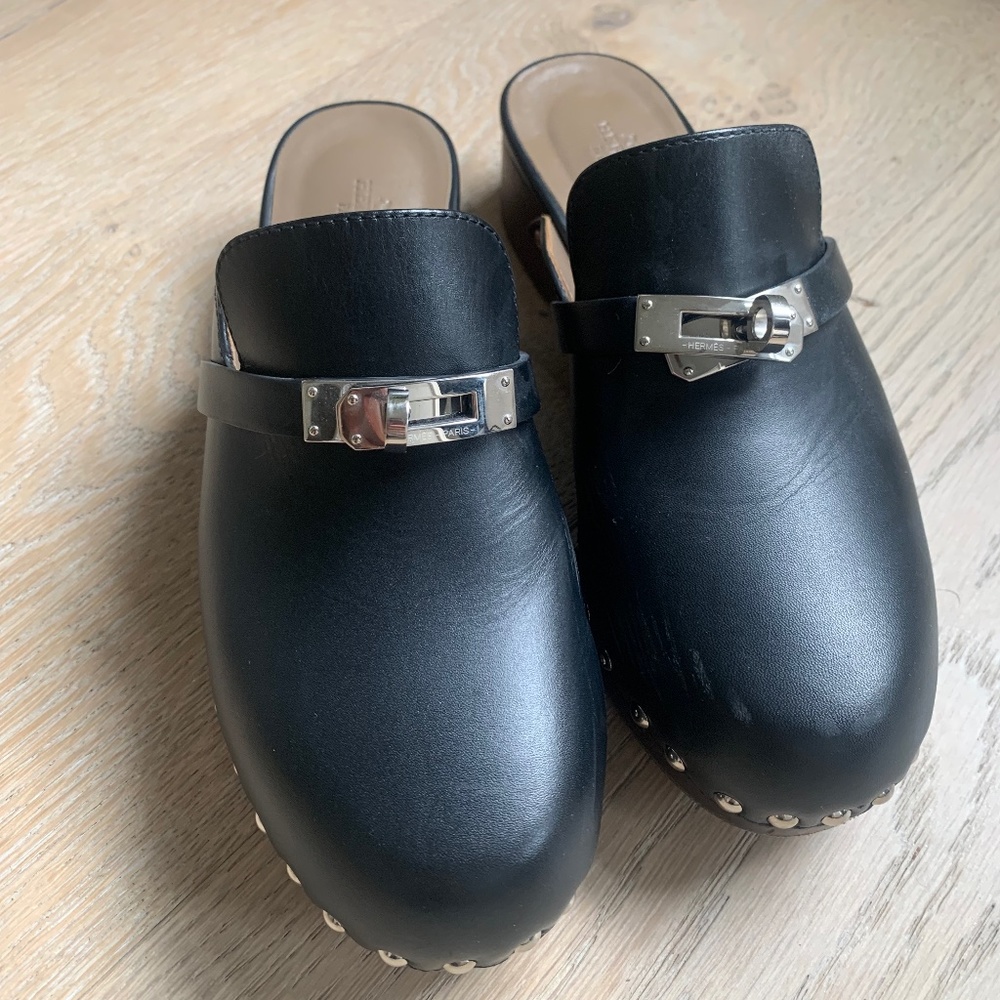 Hermes Carlotta Mule/Clog Size 5
